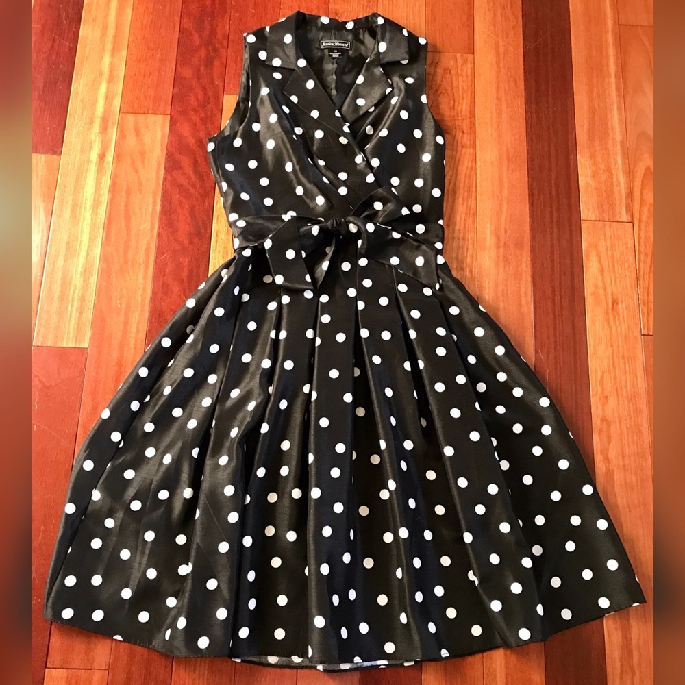 Jessica Howard Polka Dot Dress - size 10